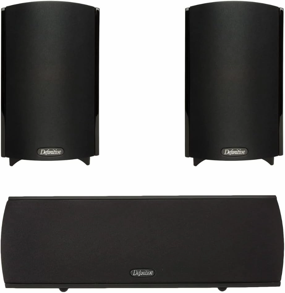 Definitive Technology ProCinema 800 3.0 Bundle: Two ProMonitor 800 Satellite Speakers   ProCenter 1000 Center Channel