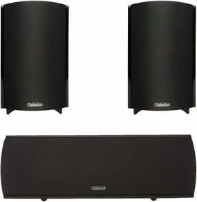 Definitive Technology ProCinema 800 3.0 Bundle: Two ProMonitor 800 Satellite Speakers   ProCenter 1000 Center Channel