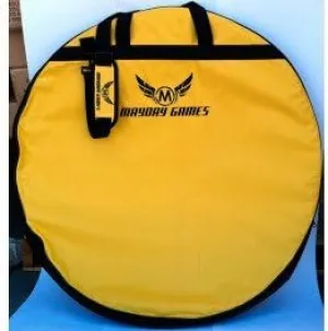 Deluxe Crokinole Carrying Case, Yellow