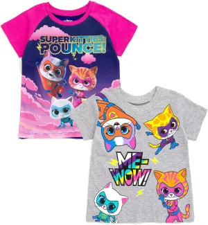 Disney Floral 2 Pack T-Shirts Infant to Big Kid Sizes (12 Months - 14-16)