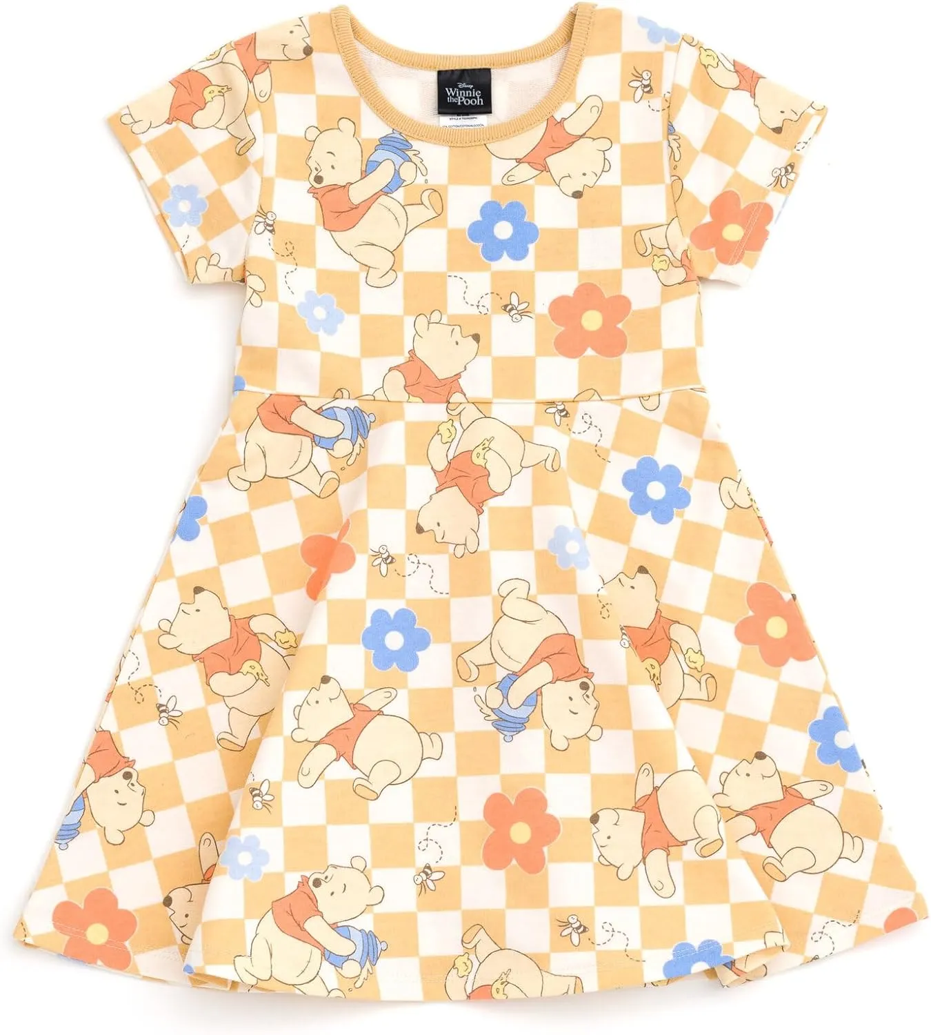 Disney French Terry Skater Dress Infant to Big Kid Sizes (18 Months - 14-16)