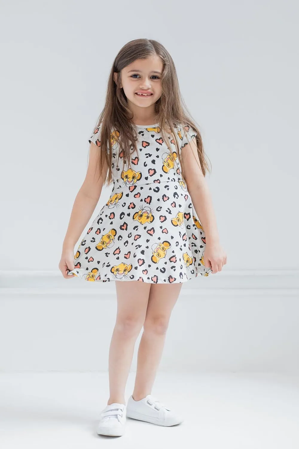 Disney French Terry Skater Dress Infant to Big Kid Sizes (18 Months - 14-16)