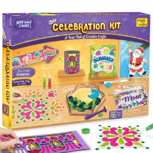 DIY Celebration Activity Kit |25  Projects & 500  Supplies (8-12 Years)