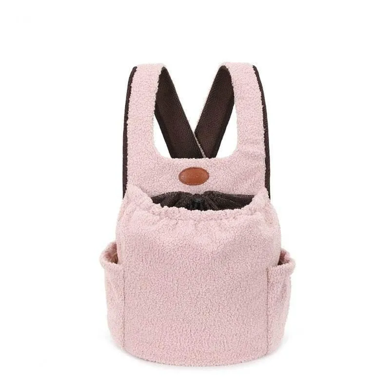 Dog Carrier Backpack - Cute Pet Design for Hiking and Travel