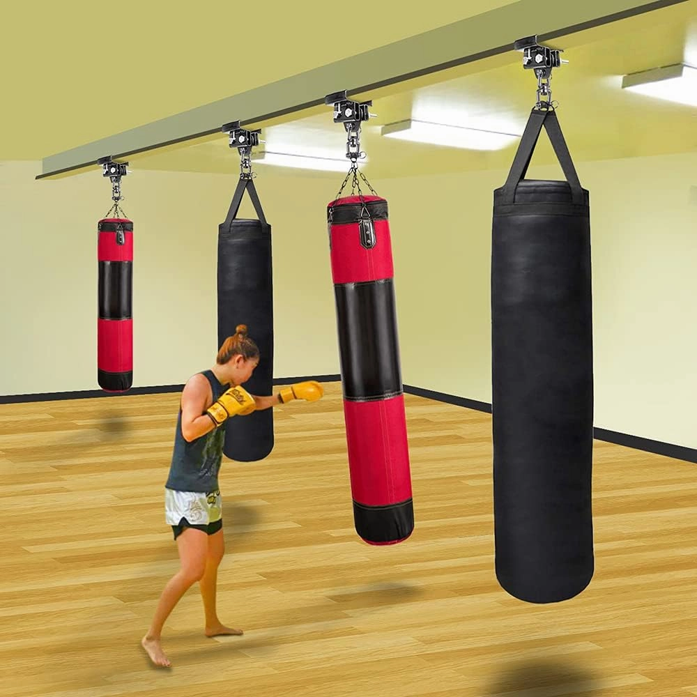 Dolibest Heavy Bag Mount, Punching Bag Hanger, I Beam Hanger, Heavy Bag Hanger for Punching Bag Accessories, Punching Bag Bracket, Beam Hanger with Swivel Hook, Ceiling Mount for Boxing Bag