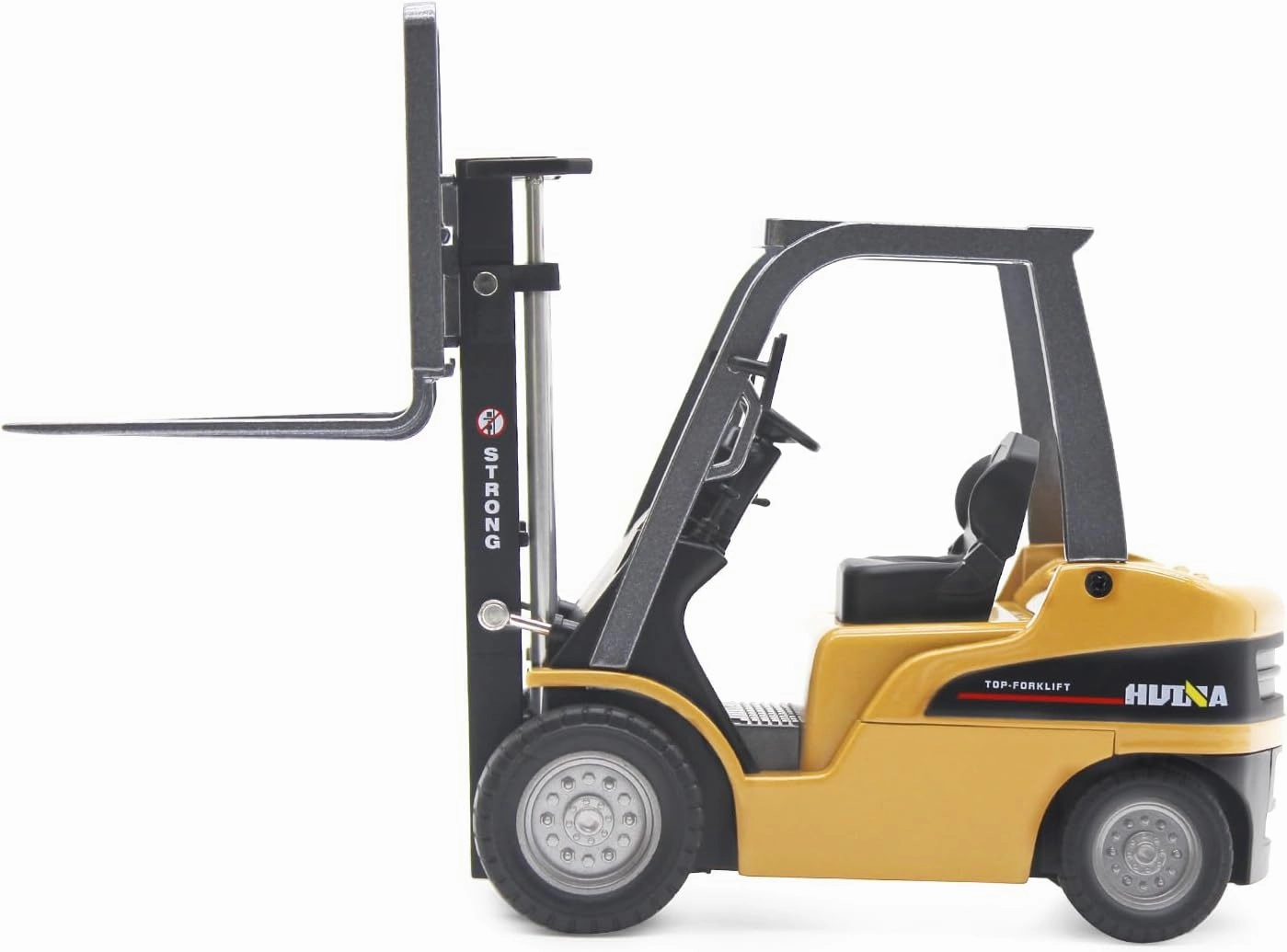 Dollox Die-cast Forklift Truck Toys 1/50 Scale Metal Engineering Vehicle Fork Truck High Detail Construction Vehicles Model Collection Forklift Decoration Toy Gift for Kids