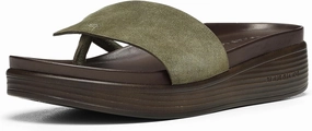 Donald J Pliner Women's Fifi Suede, Slide, Platform Shoes, Comfortable Sandals