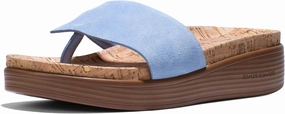 Donald J Pliner Women's Fifi Suede, Slide, Platform Shoes, Comfortable Sandals