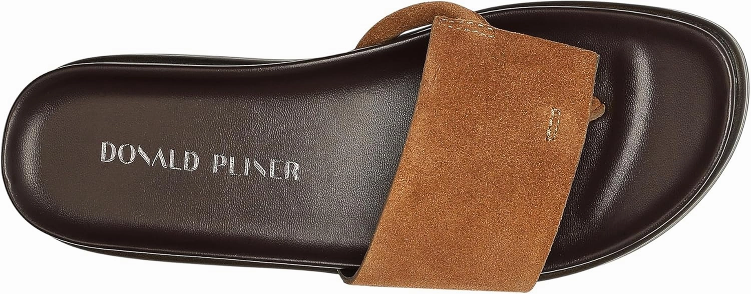 Donald J Pliner Women's Fifi Suede, Slide, Platform Shoes, Comfortable Sandals