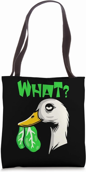 Duck Lettuce Duckling Cabbage Tote Bag