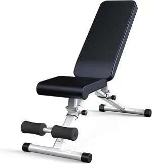 Dumbbell Bench Adjustable Bench Utility Weight Bench for Full Body Workout- Multi-Purpose Foldable Incline/Decline Bench Very Suitable for Home Fitness Use