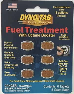Dyno-tab Fuel Treatment 6-tab Card (12)