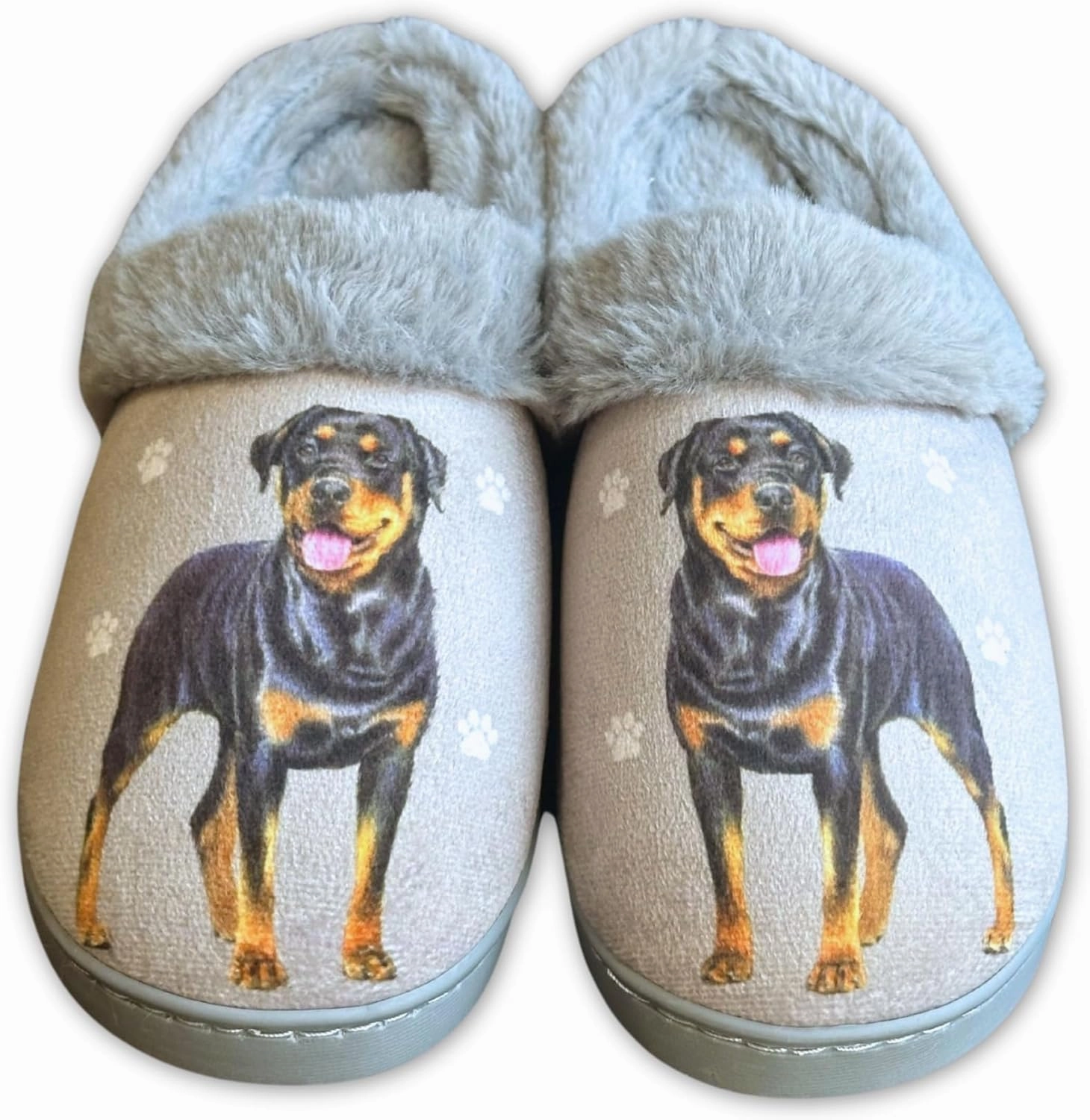 E&S Pets Snugg Slippers for Pet Lovers - Memory Foam House Slippers for Women - Plush Faux Fur Lining - Non-Slip Sole - 32 Dog and Cat Breeds