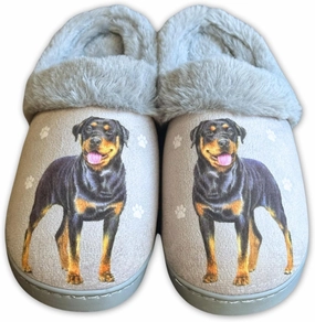 E&S Pets Snugg Slippers for Pet Lovers - Memory Foam House Slippers for Women - Plush Faux Fur Lining - Non-Slip Sole - 32 Dog and Cat Breeds
