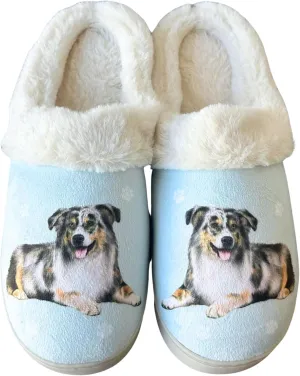E&S Pets Snugg Slippers for Pet Lovers - Memory Foam House Slippers for Women - Plush Faux Fur Lining - Non-Slip Sole - 32 Dog and Cat Breeds