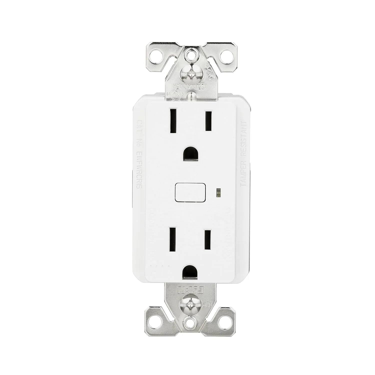 Eaton EWFWRCR15-W-BX-L Smart Outdoor Receptacle Without Wallplate, White