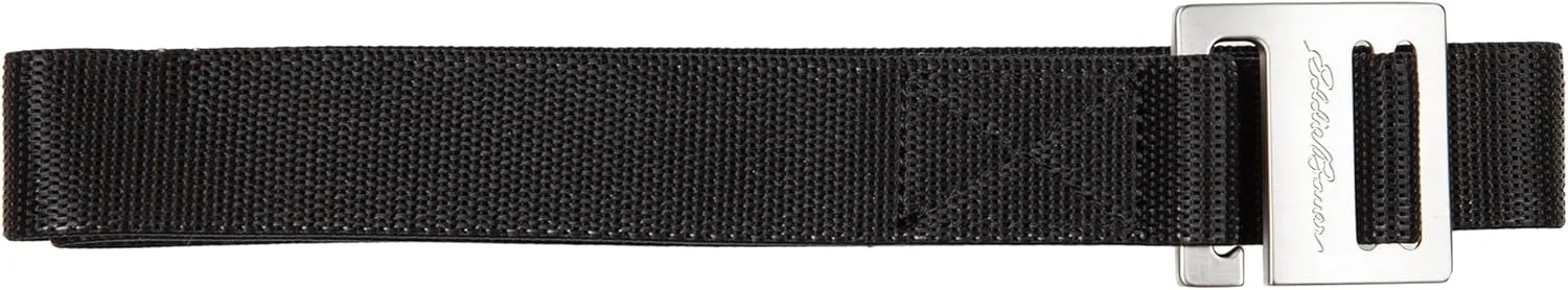 Eddie Bauer Men's Backcountry Belt-Active Stretch Webbing with Metal Glide Buckle