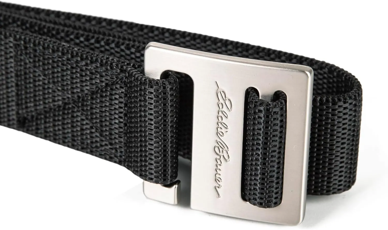 Eddie Bauer Men's Backcountry Belt-Active Stretch Webbing with Metal Glide Buckle
