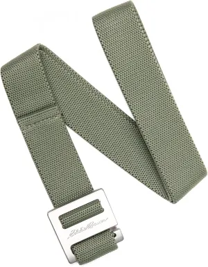 Eddie Bauer Men's Backcountry Belt-Active Stretch Webbing with Metal Glide Buckle