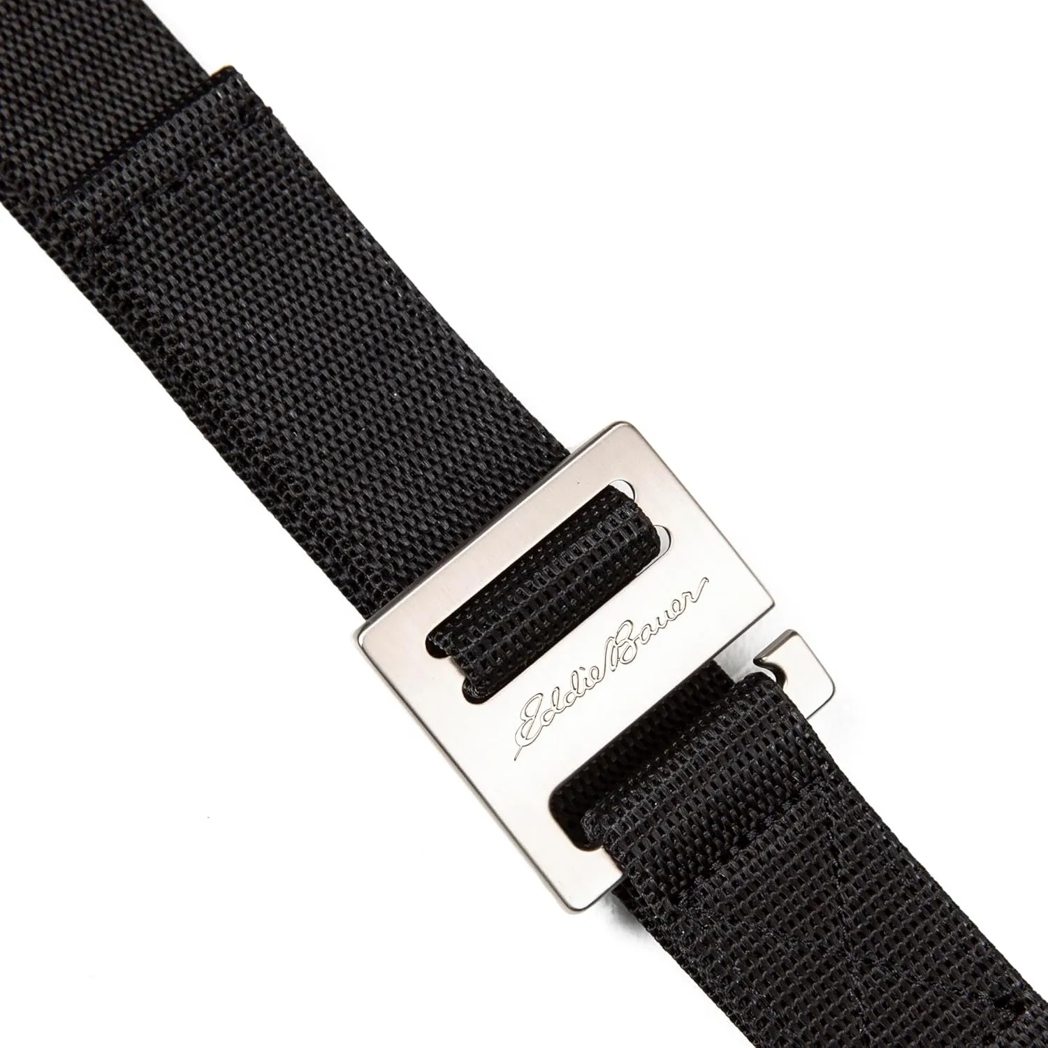 Eddie Bauer Men's Backcountry Belt-Active Stretch Webbing with Metal Glide Buckle