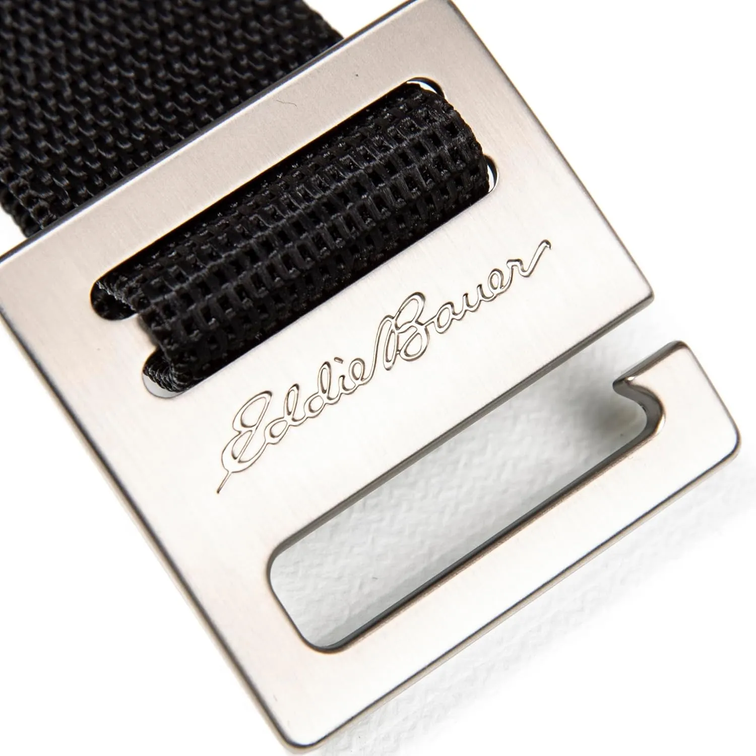 Eddie Bauer Men's Backcountry Belt-Active Stretch Webbing with Metal Glide Buckle