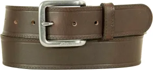 Eddie Bauer Men's Leather Belt | Casual | Everyday | Jeans | Trousers | Chinos | Metal Buckle