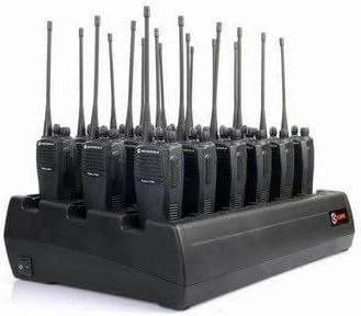 Eighteen Bay Rapid Desk Charger for Hytera (HYT) PD782G-V1-MD Rechargeable Two Way Radio