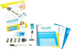 Electroninks Writeables Circuit Scribe Basic Kit   Book