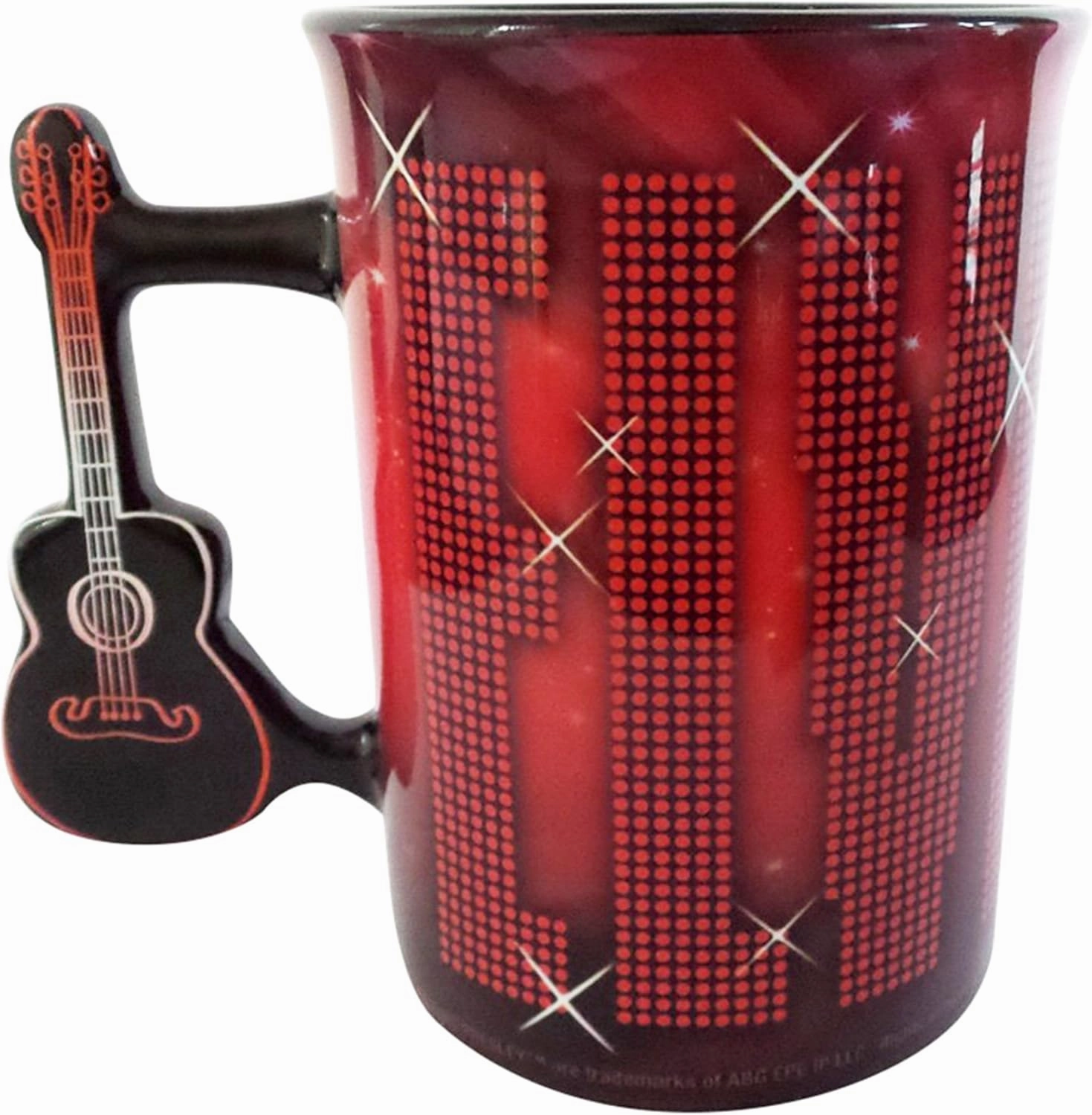 Elvis Presley Iconic 68' Comeback Collectible Mug – 16 oz Ceramic with Unique Guitar Handle, Officially Licensed - Perfect For Elvis Fans