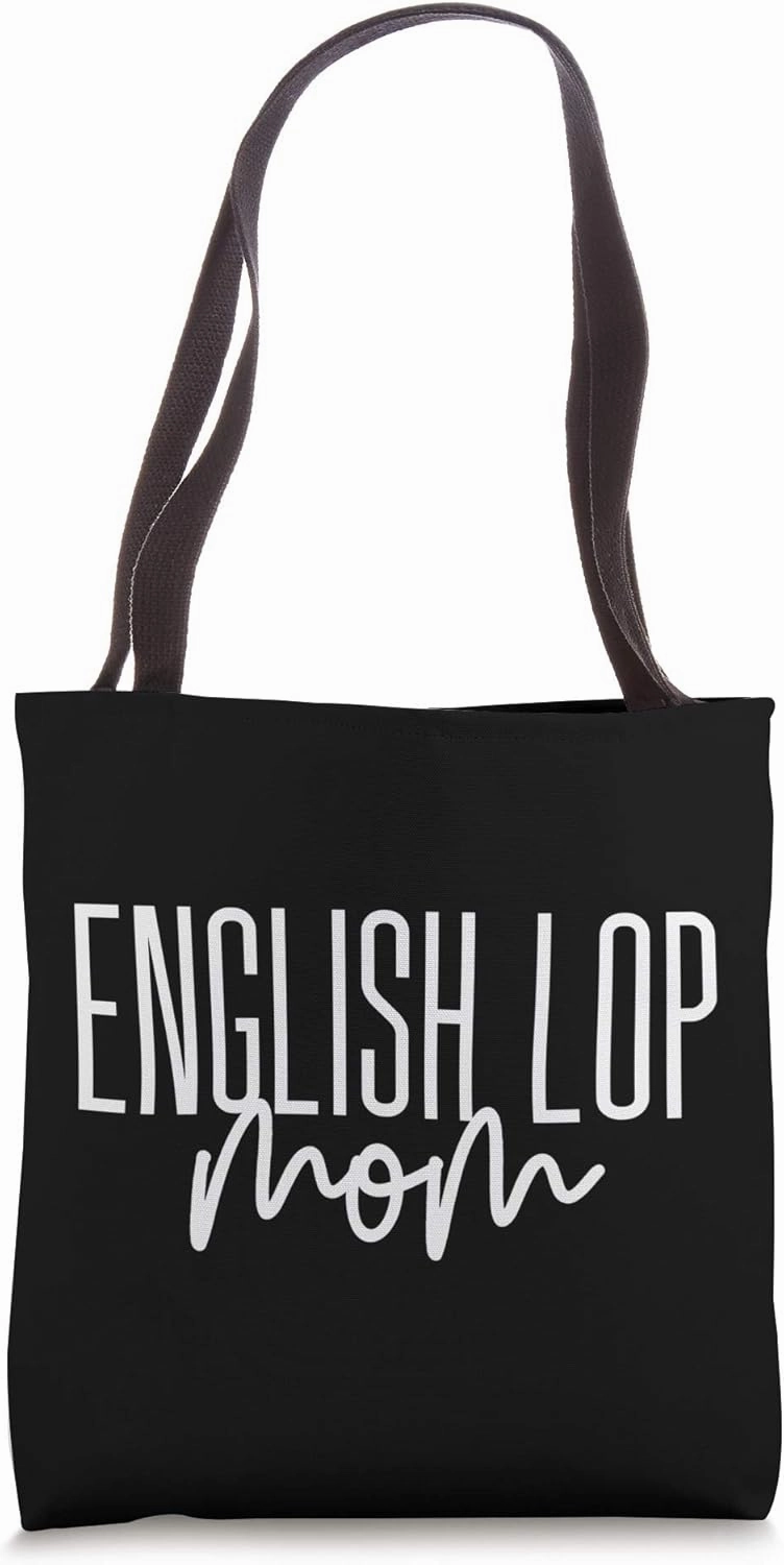 English Lop Mom Rabbit Tote Bag