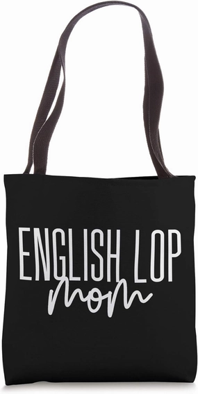 English Lop Mom Rabbit Tote Bag