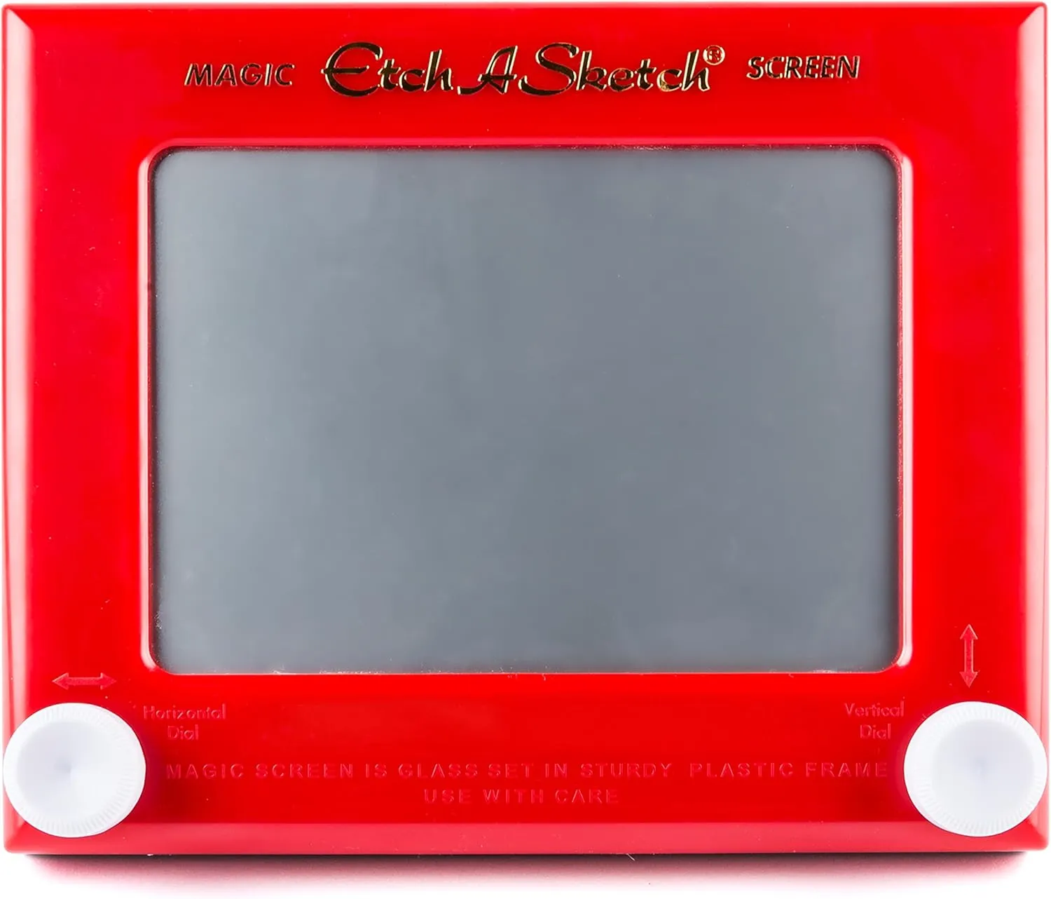 Etch A Sketch Classic, Drawing Toy with Magic Screen, for Ages 3 and up (Style May Vary)