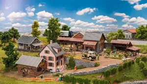 Faller 1/87 ACTIESET ZAGERIJ Building Kit for Kids, Scale 1:87, Ages 6 , Size 268.0 mm x 375.0 mm x 52.0 mm