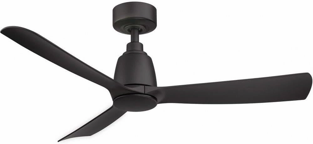 Fanimation Kute Indoor/Outdoor Ceiling Fan with Black Blades 44 inch - Black