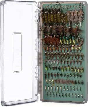 fishpond Tacky Original Fly Box – Single Sided | Silicone Slit Fly Box | Fly Boxes for Fly Fishing