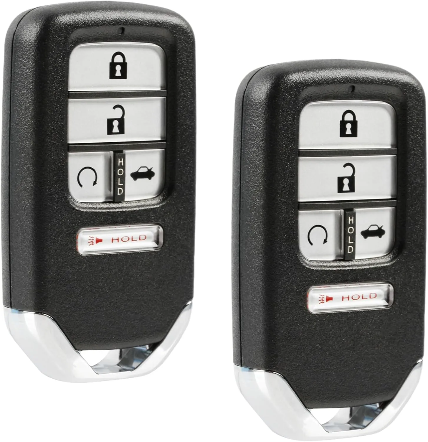 fits 2016 2017 2018 Honda Civic EX LX Smart Key Fob Keyless Entry Remote (KR5V2X), Set of 2