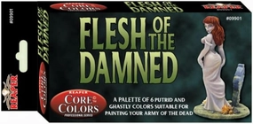 Flesh of The Damned Undead Skin Set Acrylic Master Series Hobby Paint Reaper Miniatures