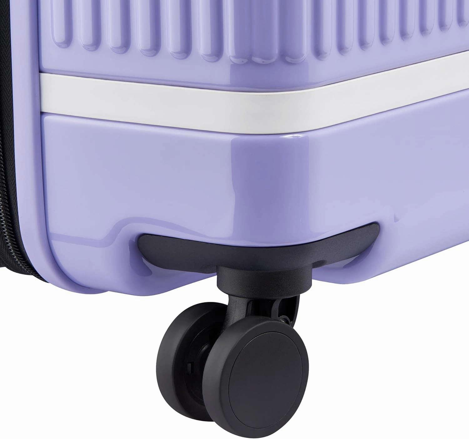 florence by mills Spin Me Away Hardside Expandable Luggage with Spinner Wheels, Lavender, 2 Piece Set (20/29)