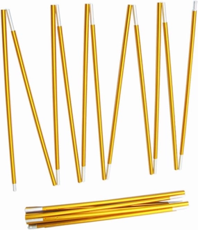 Folding Portable Tent Poles Canopy Rods for Camping Hiking and Outdoor Activities Durable Outdoor Tool