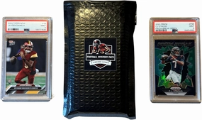 Football Mystery Slabs | 2 Graded Cards | Grade 8  Guaranteed | PSA, SGC, GMA, and More