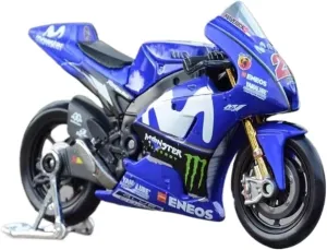 for Yamaha 2018 Champion 46 Team Racing Silvardo 1:18 Alloy Motorcycle Model Car Toy Gift Motorcycle Model(25)