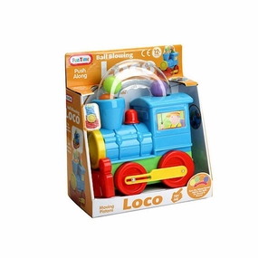 Funtime Push Along Loco, Blue
