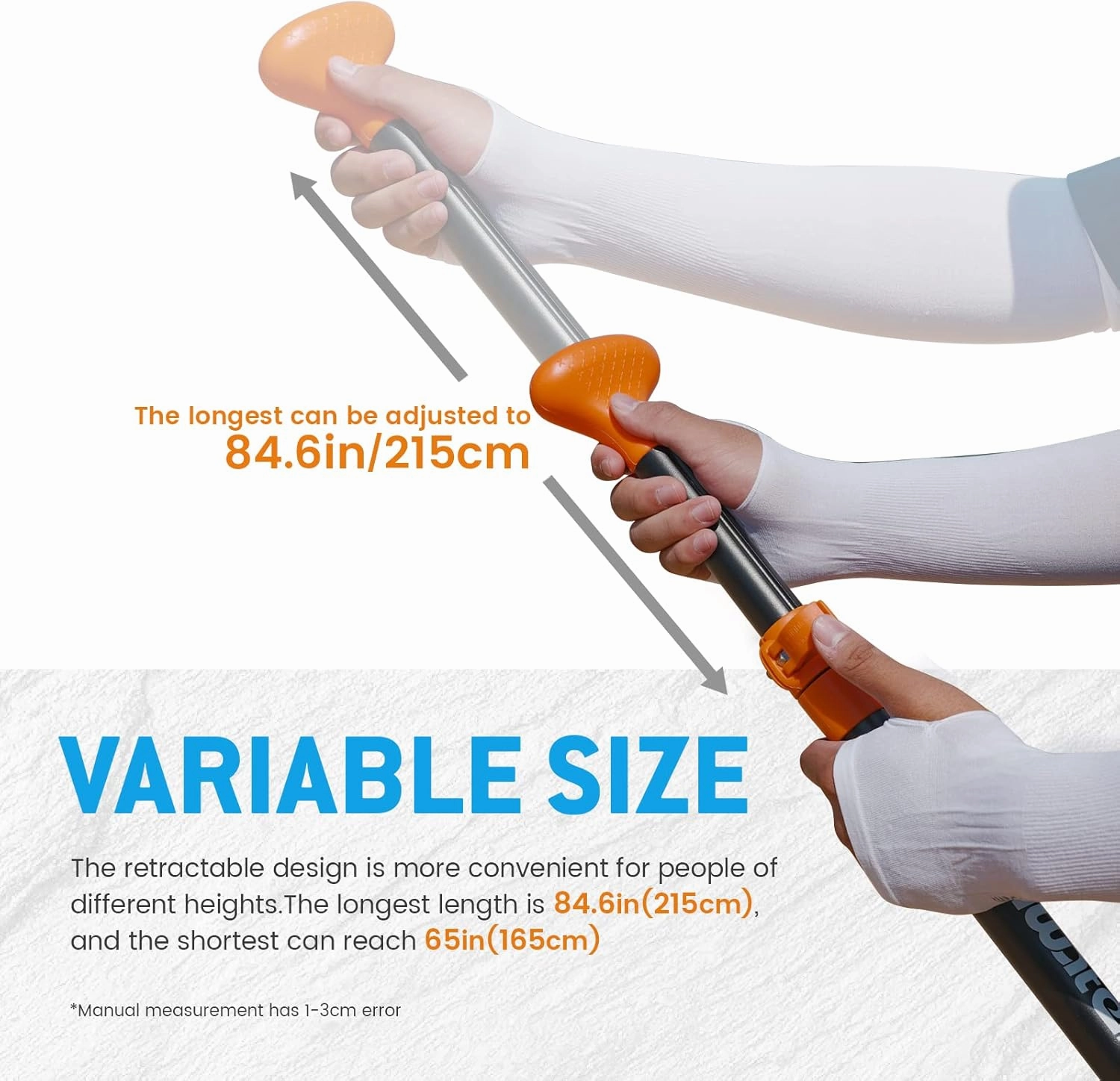 FunWater SUP Paddles - Adjustable Stand Up Paddle 3 Piece Floating Alloy Portable Paddle Board Paddles - Lightweight & Floating oars - Durable and Packable - Efficient Padding