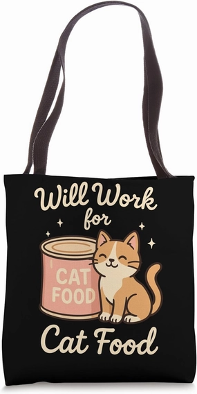 Future Crazy Cat Lady Cute Feline Obsession Quirky Cat Life Tote Bag