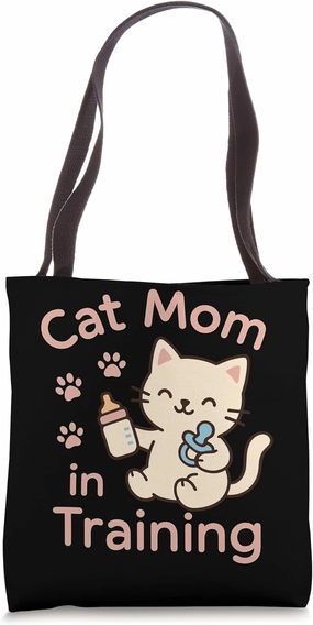 Future Crazy Cat Lady Cute Feline Obsession Quirky Cat Life Tote Bag