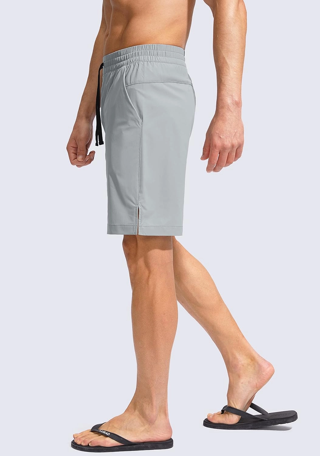 G Gradual Men's Swim Trunks Quick Dry Bathing Suit Beach Board Shorts for Men with Zipper Pockets and Mesh Lining