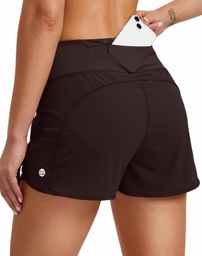 G Gradual Women's Running Shorts with Mesh Liner 3" Workout Athletic Shorts for Women with Phone Pockets