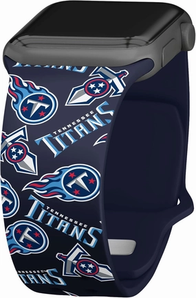 Game Time Tennessee Titans HD Watch Band Compatible with Apple Watch