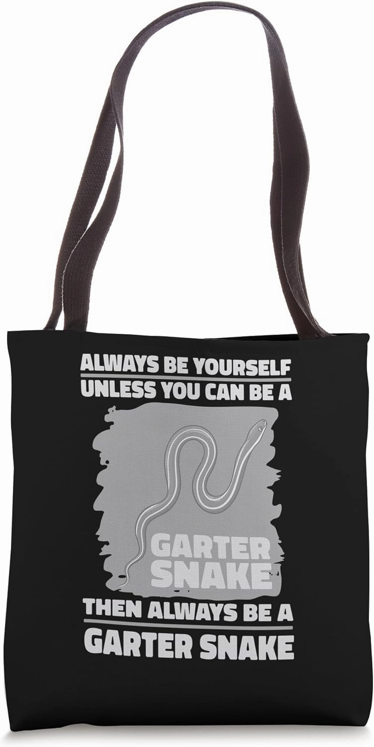 Garter Snake Funny Reptile Animals Pet Tote Bag