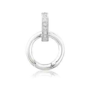 Gemma J Sparkly Sterling Silver Charm Carrier